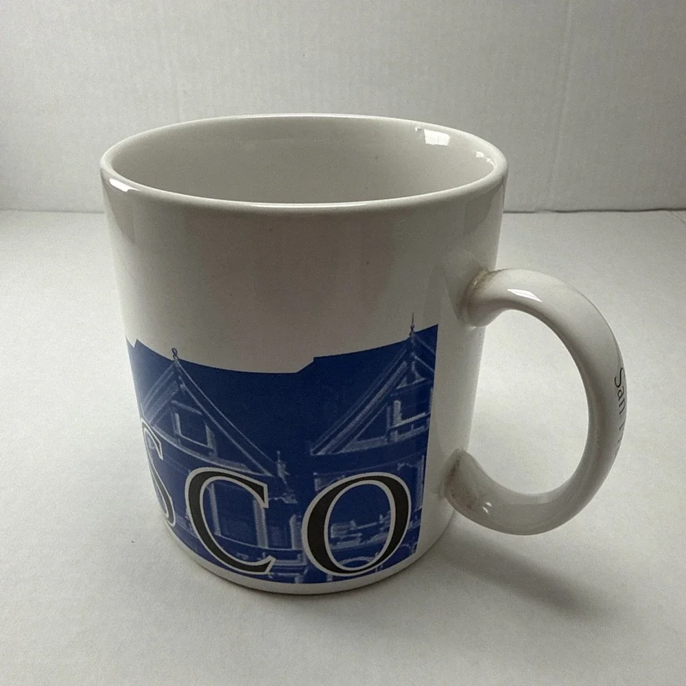 Vintage 1994 Starbucks Coffee San Francisco City Mug Collector Series